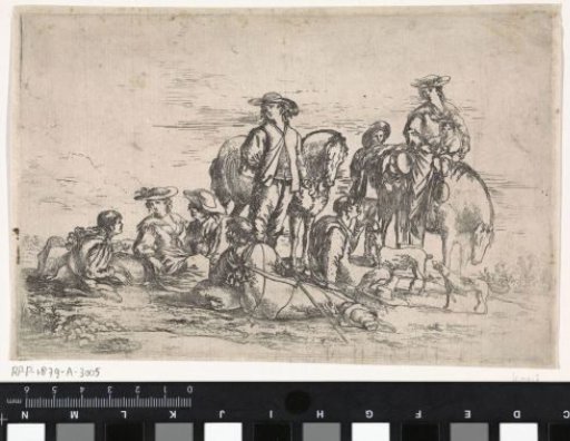 Resting Hunting Party