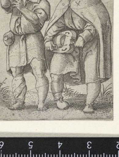 Beggars making music