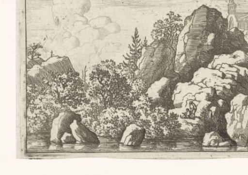 Landscape with church on a hill