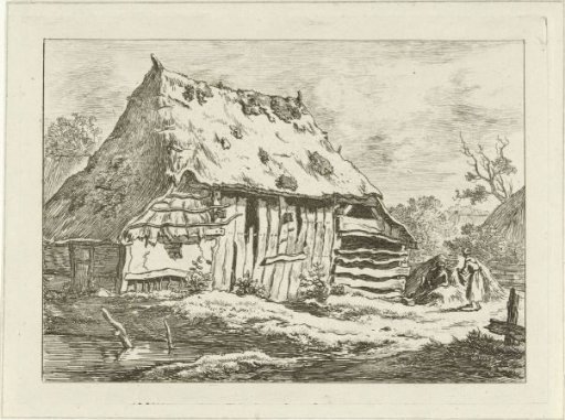 Couple at a barn