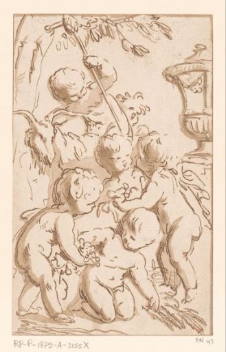 Bacchanal of Cupids