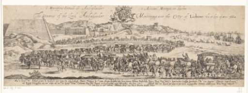 Entry of Edward Montagu, Earl of Sandwich, into Lisbon