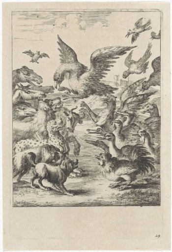 Fable of the birds and the beasts