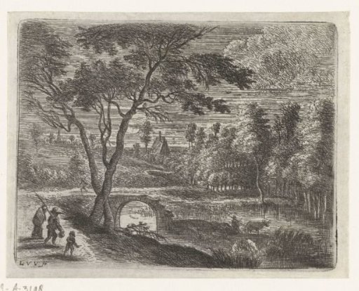 Landscape with a Ruin of a Bridge