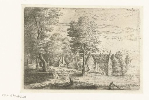 Landscape with a shepherd and his flock