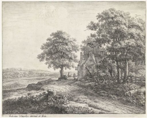 Large linden tree in front of an inn