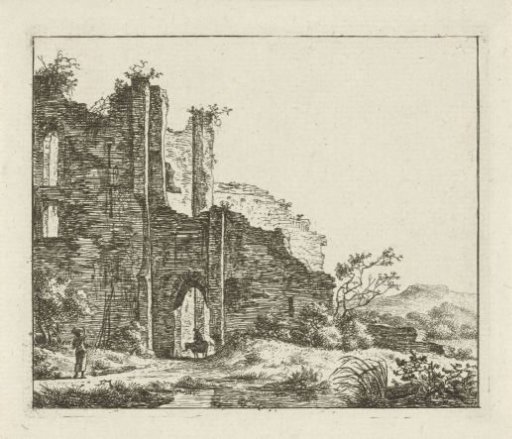 Landscape with a ruin