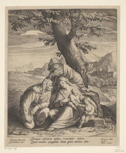Holy Family with Elizabeth and John the Baptist