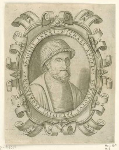 Portrait of Michelangelo Buonarroti