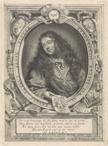 Portrait of the painter Petrus Paulus Sevin van Tours