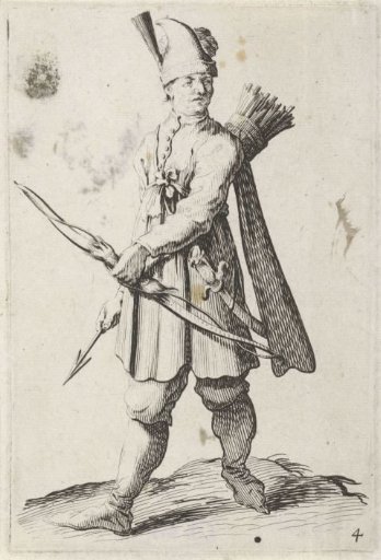 Man with a bow and arrow