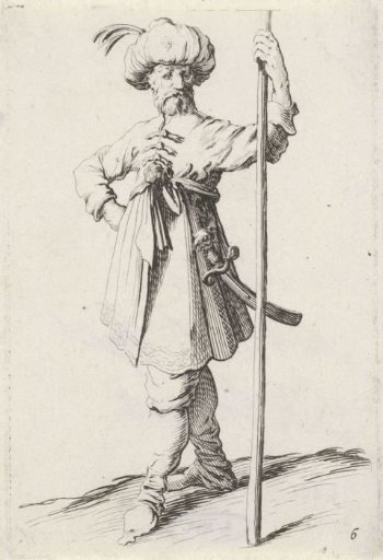 Man with a spear