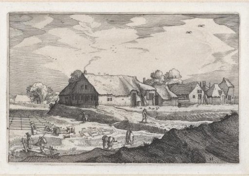 Bleaching fields in the dunes near Haarlem