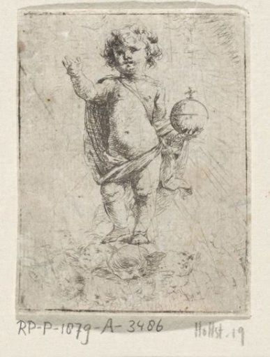 Christ Child as Salvator Mundi