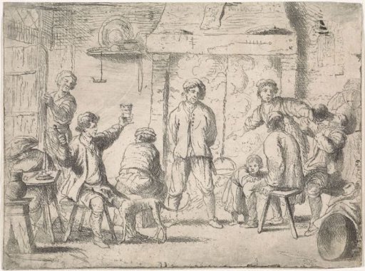 Peasants in an Inn