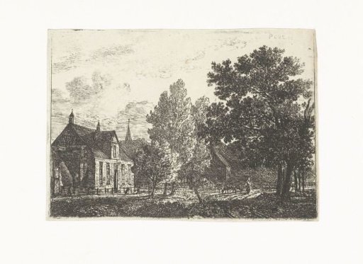 Landscape with a country house