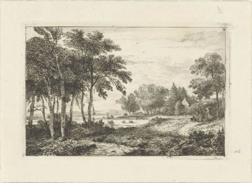 Landscape with a rider