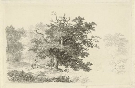 Company under an oak