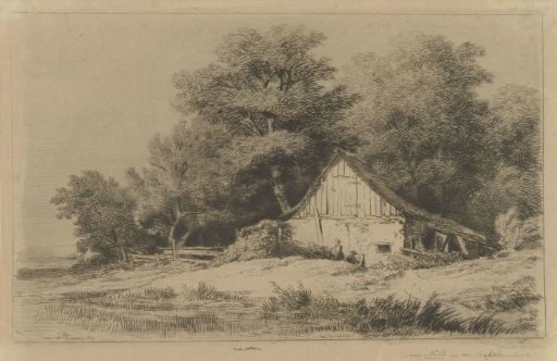 Barn by the water's edge