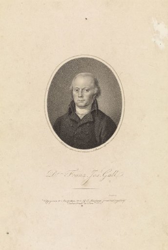 Portrait of Physiologist Franz Josef Gall