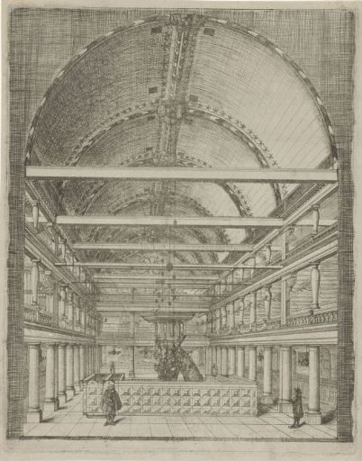 Interior of the Lutheran Church of Amsterdam