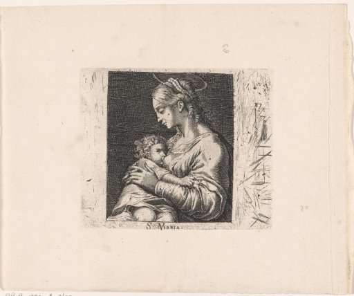 Mary Nursing the Christ Child