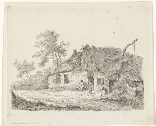 Farm with Peasant Couple