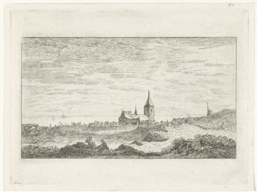 Village by the sea
