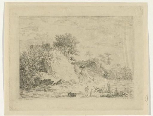 Landscape with a lake