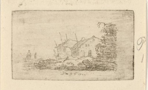 Farm with Haystack