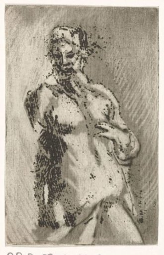 Torso of a naked man