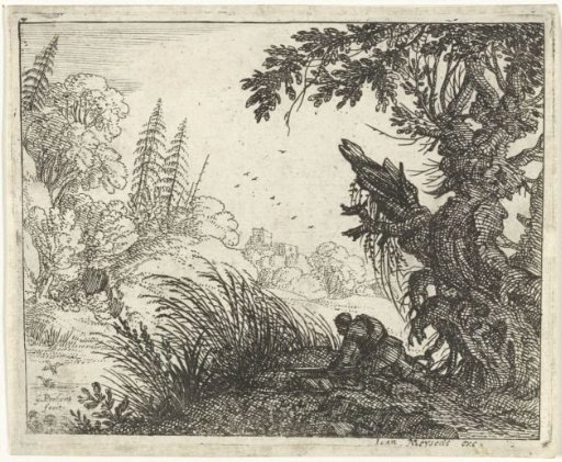 Landscape with a Hunter