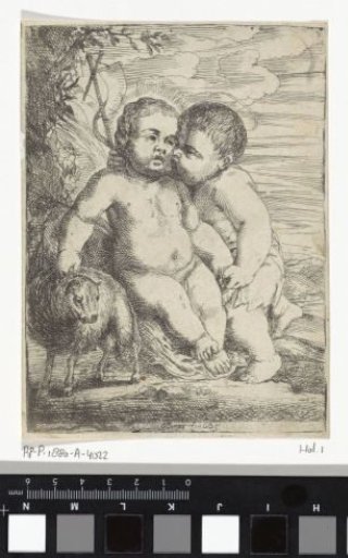 Christ and John with the Lamb