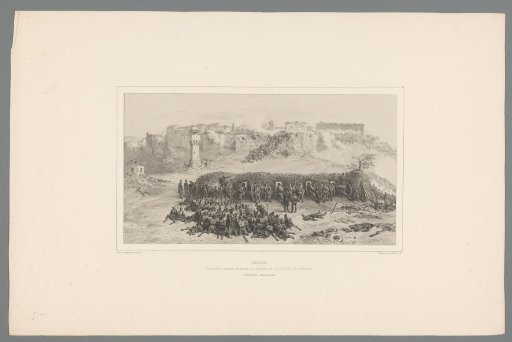 French soldiers attack Constantine, 13 October 1837