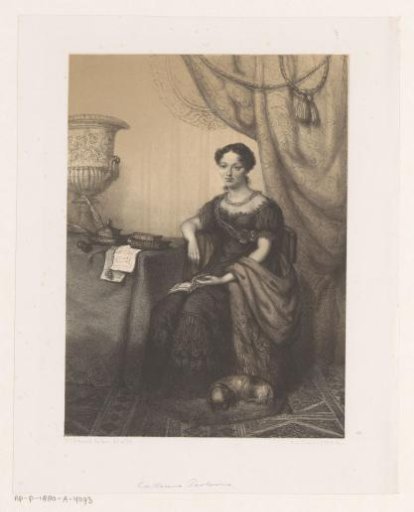 Portrait of Catherine Pavlovna of Russia
