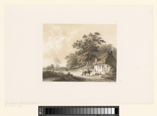 Landscape with a house