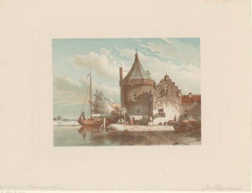 View of the Wal Tower at Culemborg