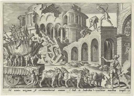 The Chaldeans Plunder the Temple of Jerusalem