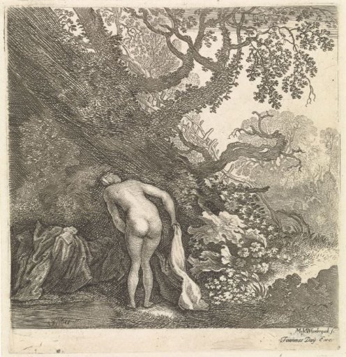 Bathing Woman, Seen from Behind