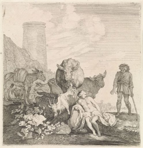 Woman Surprised While Bathing