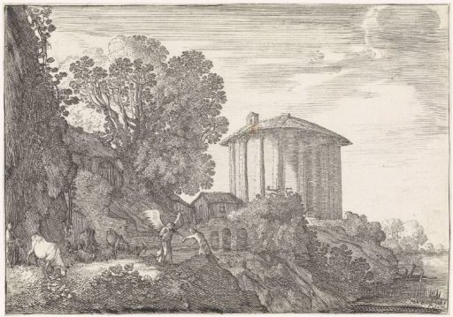 Landscape with the Temple of Vesta
