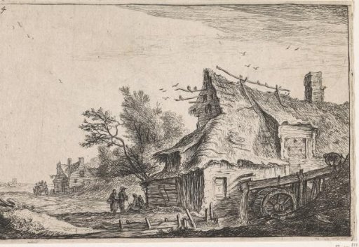 Village View with a Watermill