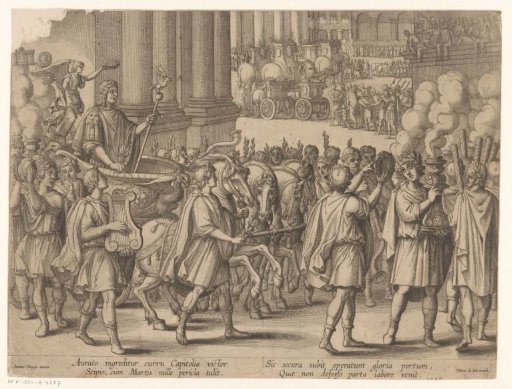 Entry of Scipio Africanus after his victory over Carthage