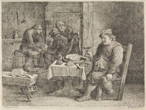 Peasant interior