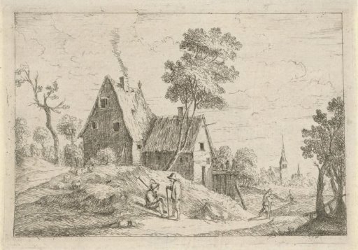 Landscape with a house