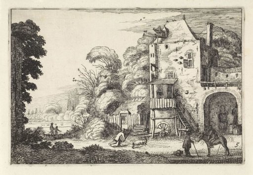 Inn in a landscape