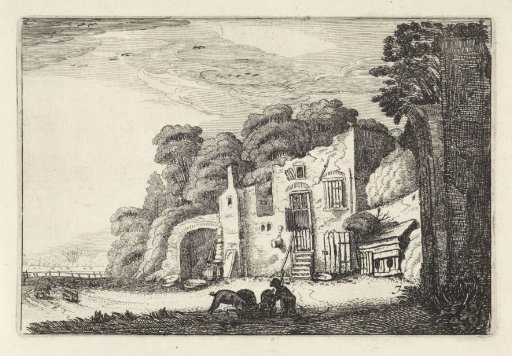 Landscape with the Prodigal Son among the pigs
