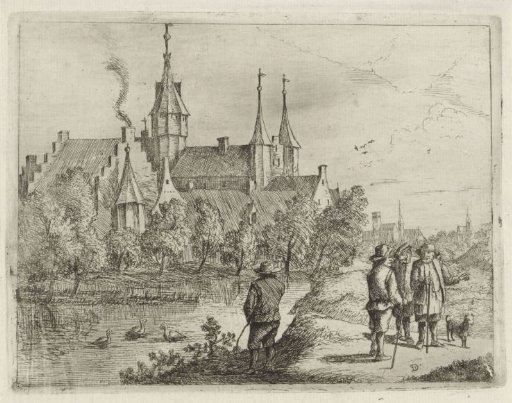 Castle by the water