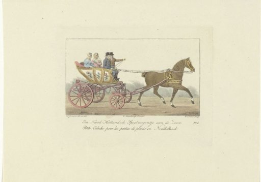 Two couples in a carriage