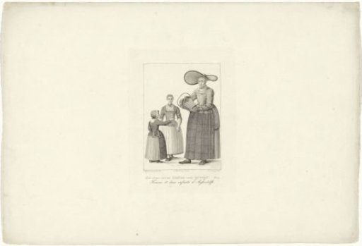 Woman and two children from Assendelft